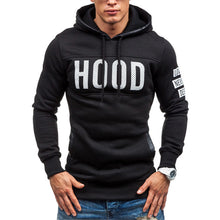 Carregar imagem no visualizador da galeria, Men Winter Slim Hoodie Warm Pullover Sweatshirt Hooded Coat Outwear Tops