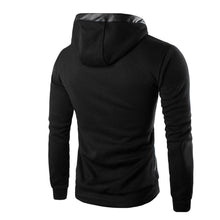 Carregar imagem no visualizador da galeria, Men Winter Slim Hoodie Warm Pullover Sweatshirt Hooded Coat Outwear Tops