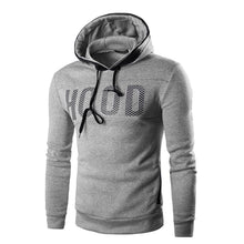 Carregar imagem no visualizador da galeria, Men Winter Slim Hoodie Warm Pullover Sweatshirt Hooded Coat Outwear Tops