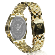 Carregar imagem no visualizador da galeria, Gold Glossy 4-subdial Executive Classic Mens Watch