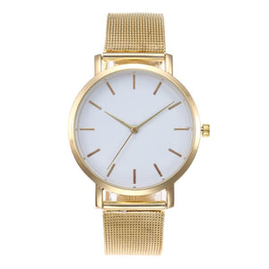 Luxury Watch Women Rose Gold Stainless Steel Women's Watches Fashion Quartz Wrist Watch